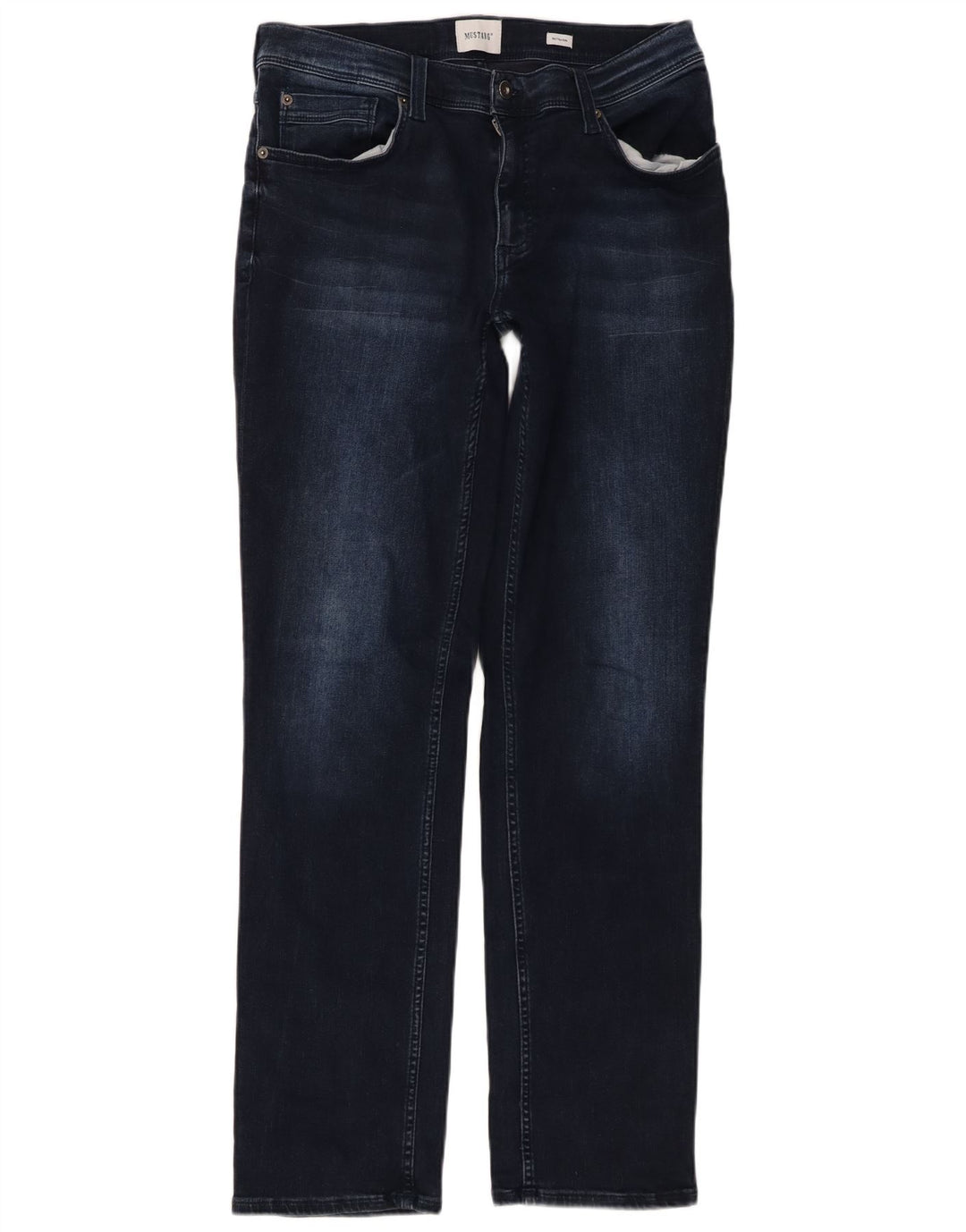 Jeans slim Washington da uomo Mustang W33 L34 cotone blu navy