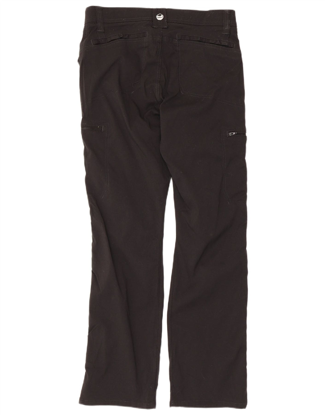 Pantaloni cargo dritti da uomo Wrangler W32 L30 nylon nero