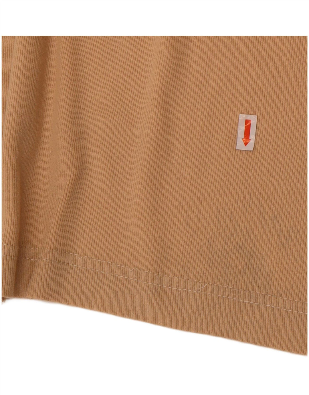 Maglietta da donna Lee Top UK 14 grande in cotone beige