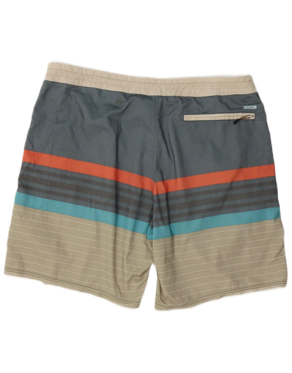 Pantaloncini da bagno da uomo Billabong XL a righe multicolori