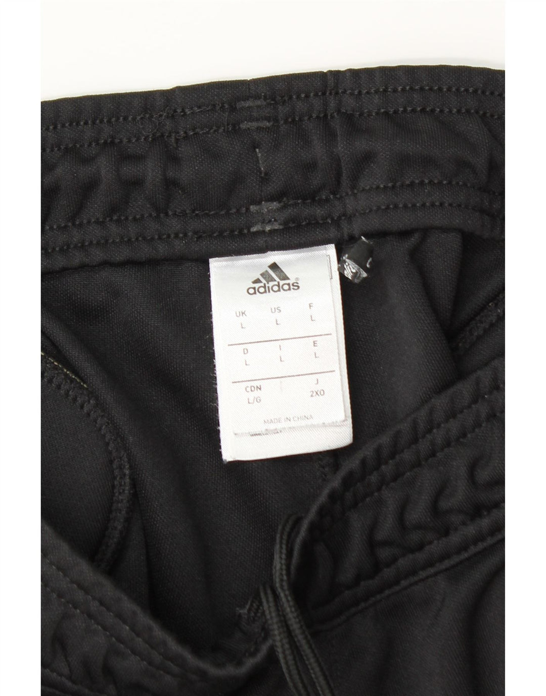 Pantaloni da tuta Adidas Climalite Capri da uomo, grandi, in poliestere nero