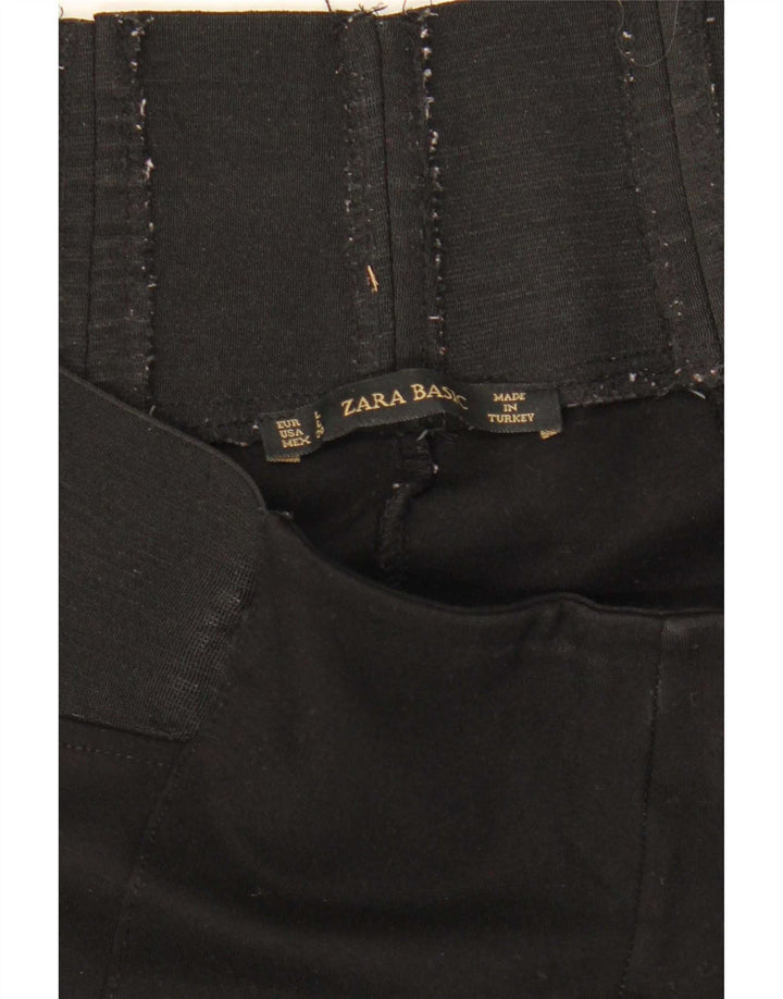 Leggings corti da donna Zara UK 16 grandi neri