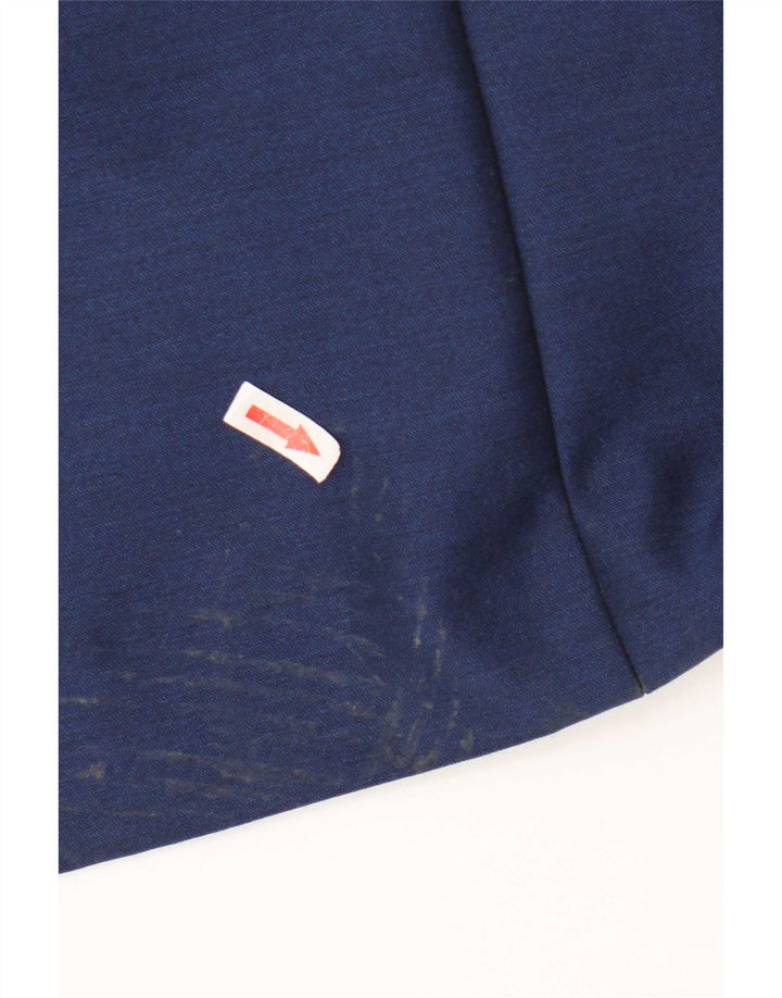 Abito tubino vintage da donna UK 10 piccolo blu navy