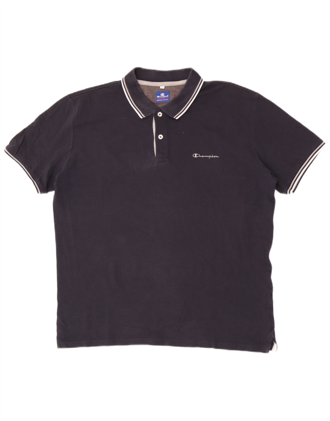 Polo da uomo Champion grande blu navy