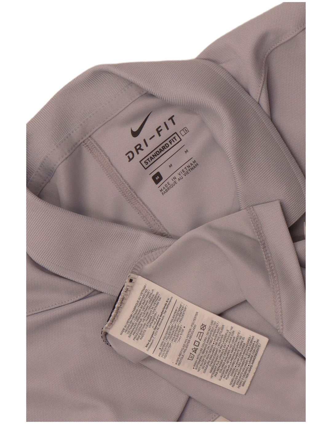 Polo Nike da uomo Dri Fit vestibilità standard, blocco colore blu navy medio