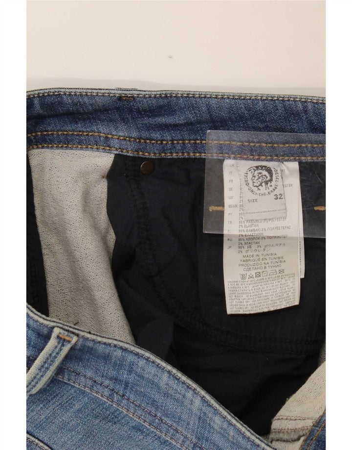 Jeans slim da uomo Diesel W32 L31 cotone blu