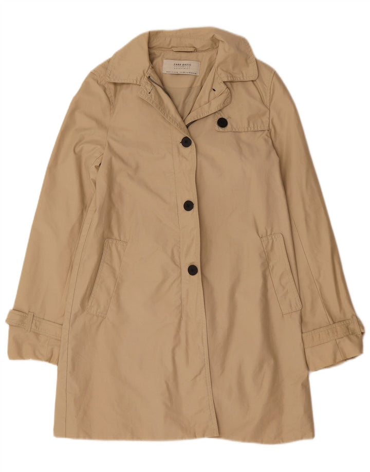 Trench da donna Zara UK 6 XS Beige