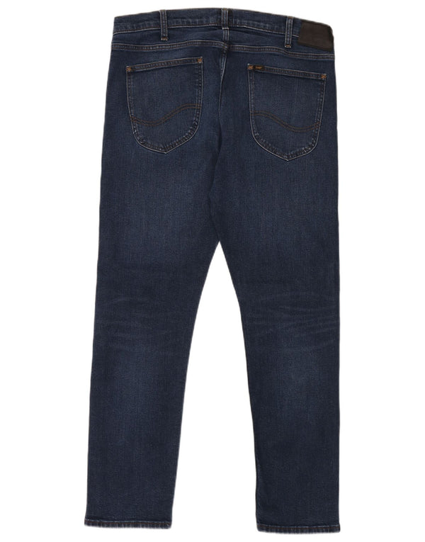 Jeans slim da uomo LEE W36 L32 in cotone blu navy