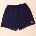Pantaloncini sportivi da uomo Adidas Large blu navy in poliestere