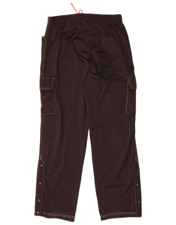 Pantaloni da tuta cargo da uomo Diadora UK 40 poliestere nero medio