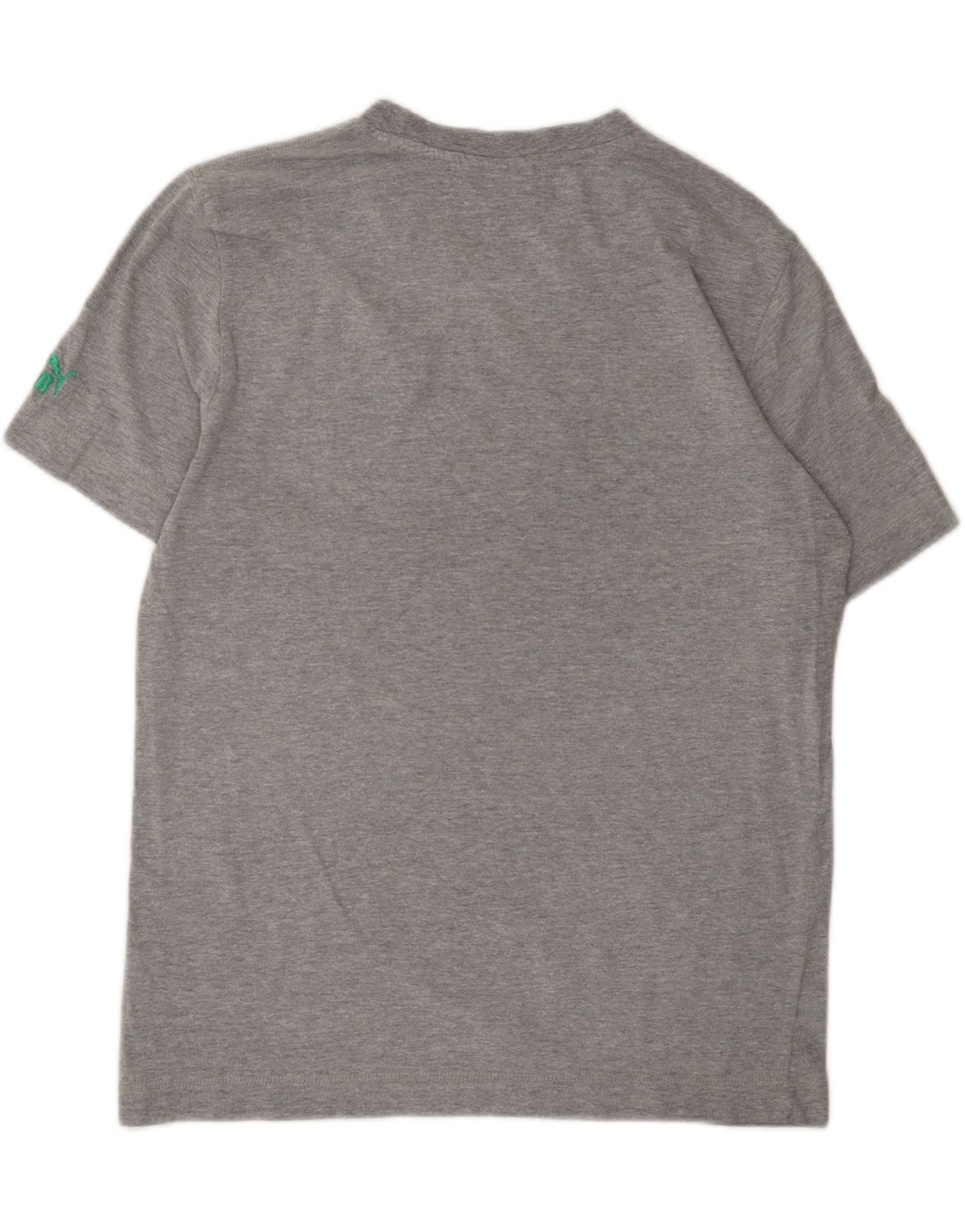 PUMA Mens Graphic T-Shirt Top Medium Grey Cotton Vintage Puma and Second-Hand Puma from Messina Hembry 