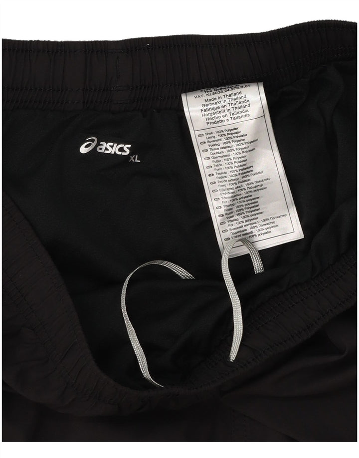 Pantaloncini sportivi da uomo Asics XL Nero in poliestere color block