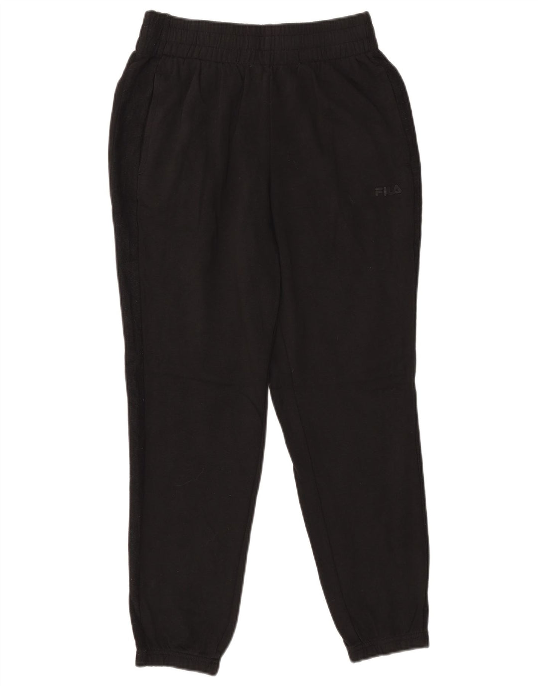 Pantaloni da tuta da uomo FILA Joggers piccoli in cotone nero