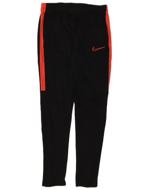 Pantaloni da tuta da uomo NIKE Dri Fit Small in poliestere color block nero