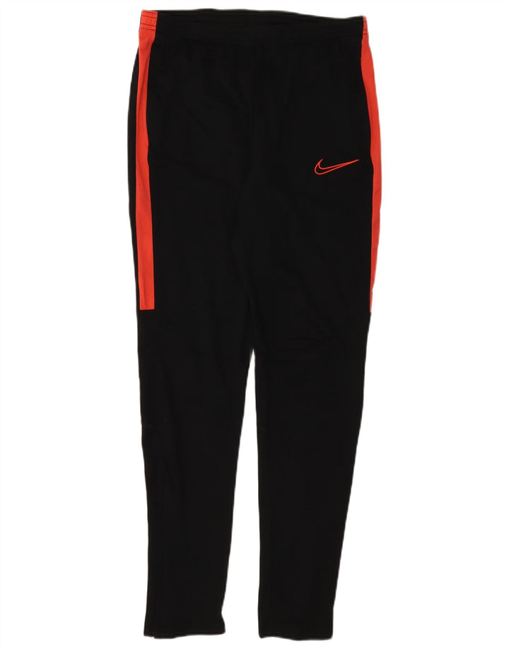 Pantaloni da tuta da uomo NIKE Dri Fit Small in poliestere color block nero
