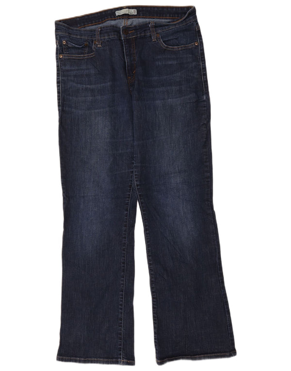 Levi's Donna 512 Jeans Bootcut perfettamente modellanti US 18 2XL W36 L31 Blu