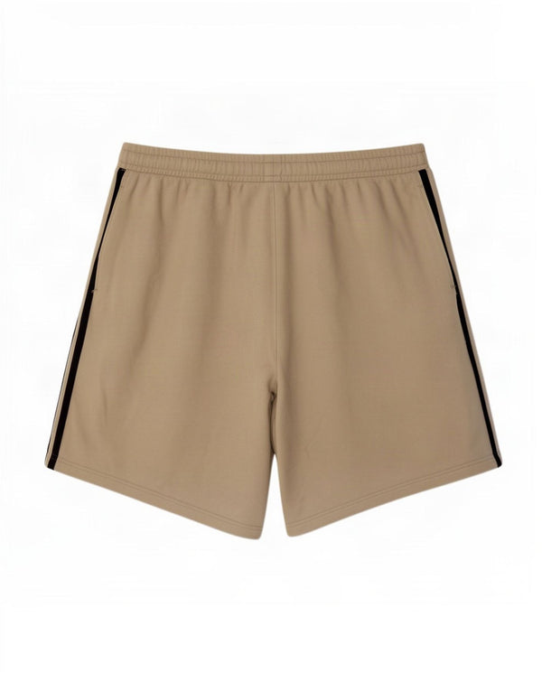 Pantaloncini sportivi Adidas da uomo di grandi dimensioni in cotone beige