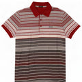 Polo Hugo Boss da uomo vestibilità regolare piccola in cotone a righe rosse
