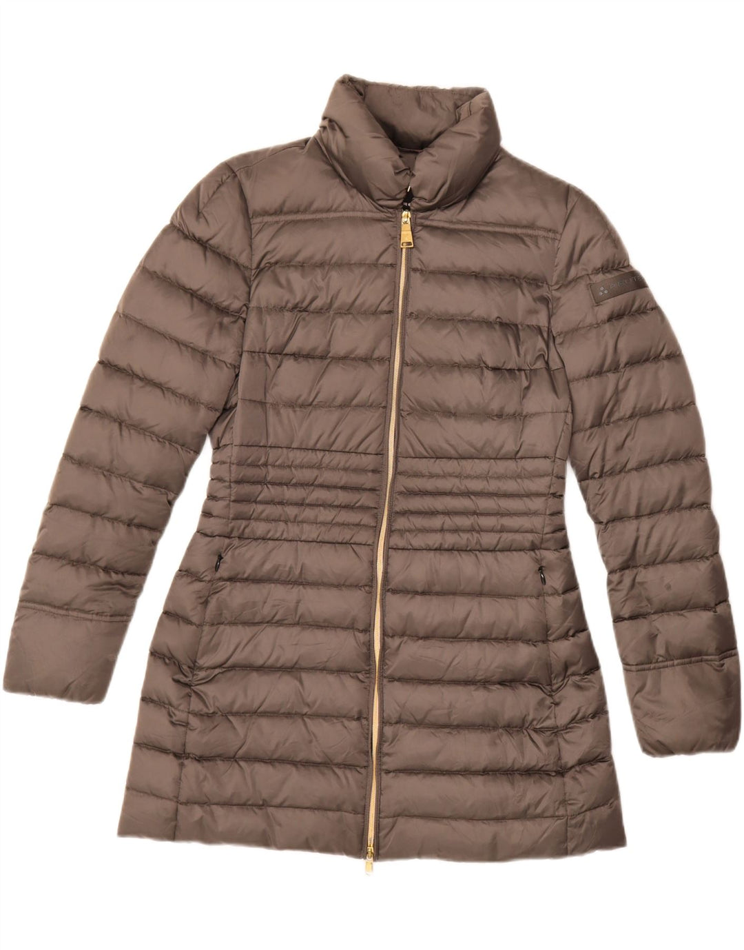 Cappotto imbottito da donna PEUTEREY UK 14 Poliammide grigio medio