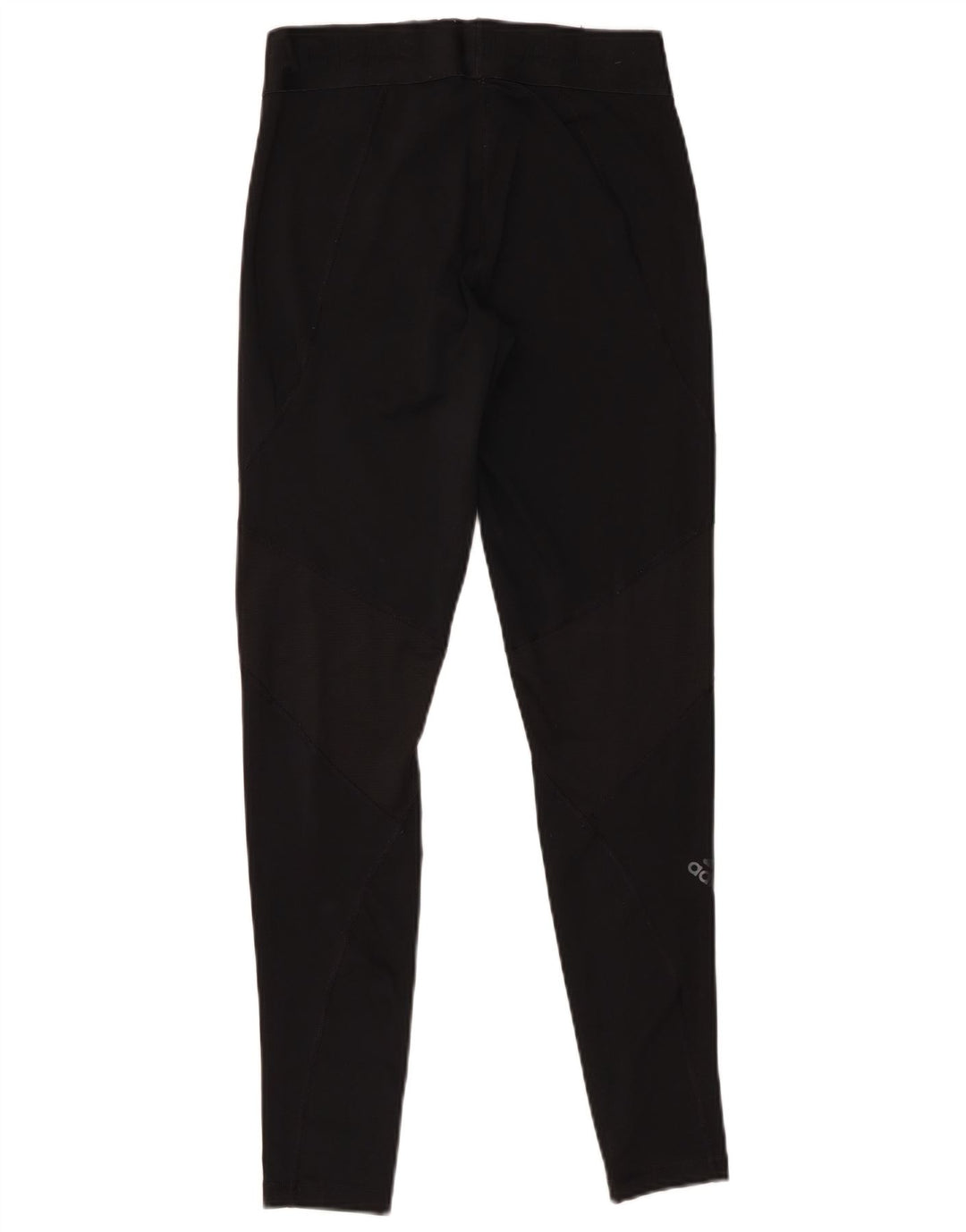 Leggings grafici Adidas da donna UK 12/14 medio nero