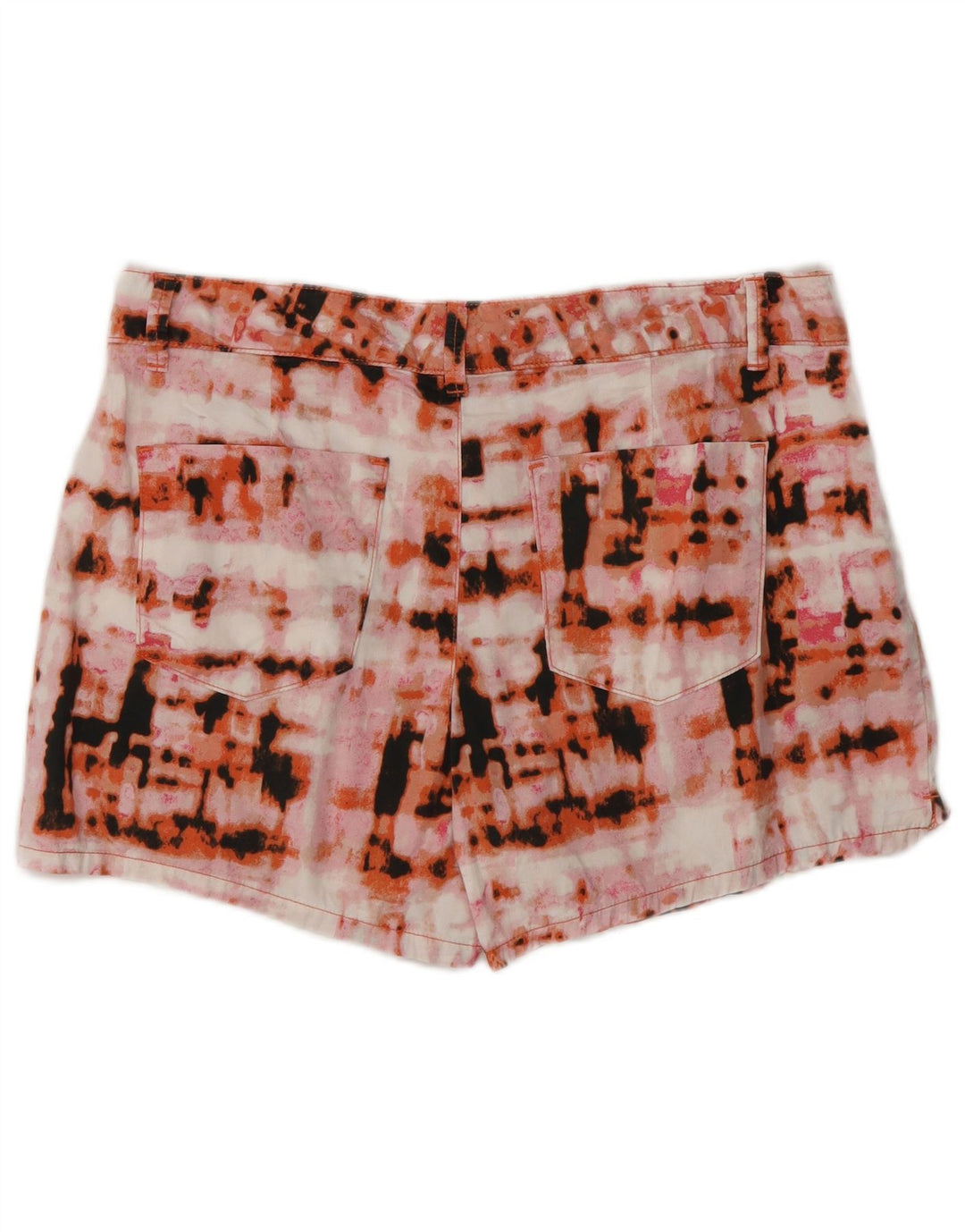 Pantaloncini casual da donna Calvin Klein UK 12 Medium W30 Tie Dye multicolore
