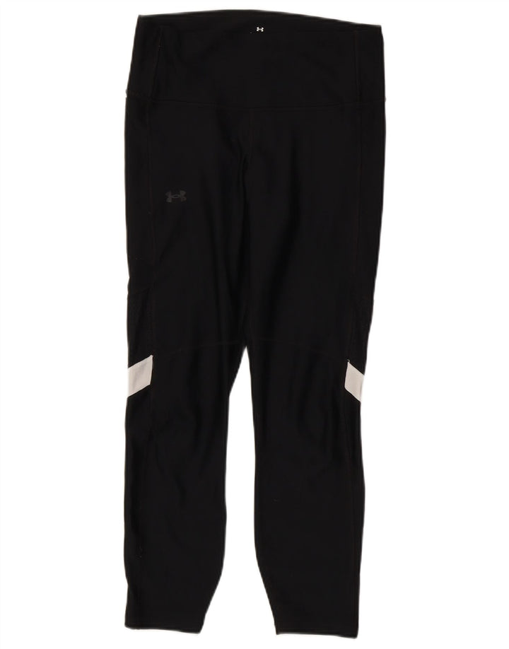 Leggings corti da donna Under Armour UK 12 poliestere color block medio nero