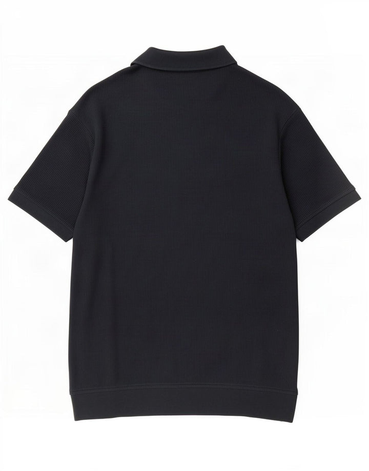 Polo Zara da uomo XL in cotone nero
