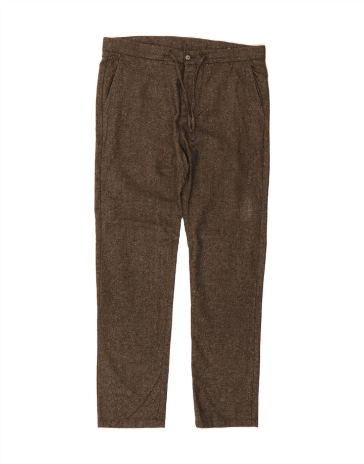 BENETTON Womens Slim Chino Trousers IT 50 Large W38 L32 Grey Vintage Benetton and Second-Hand Benetton from Messina Hembry 