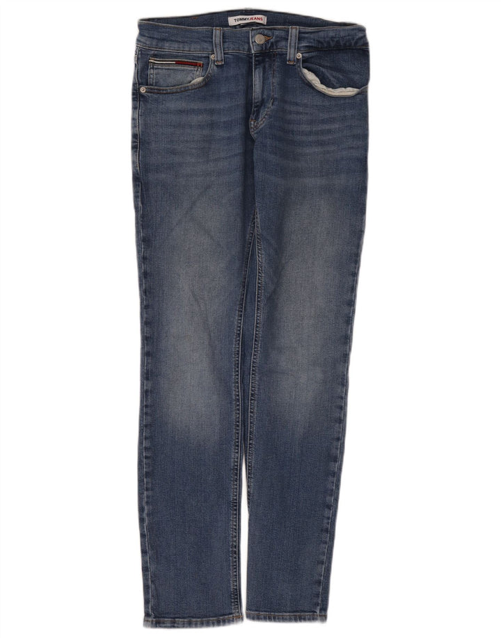 Jeans slim da donna Tommy Hilfiger W30 L32 cotone blu