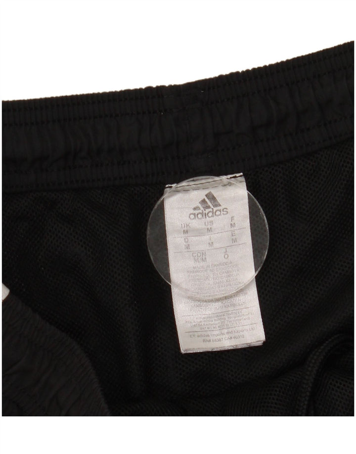 Pantaloncini sportivi Adidas da donna UK 12 medio nero poliestere