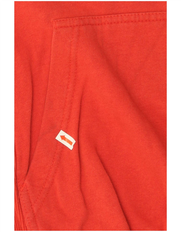 Felpa grafica da uomo Puma Maglione rosso medio in cotone