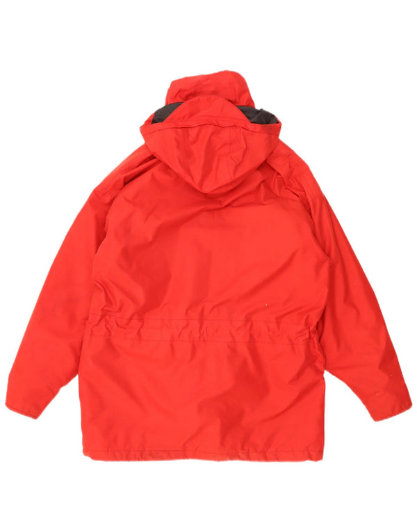 Giacca a vento con cappuccio da uomo Musto UK 36 Small Poliestere rosso