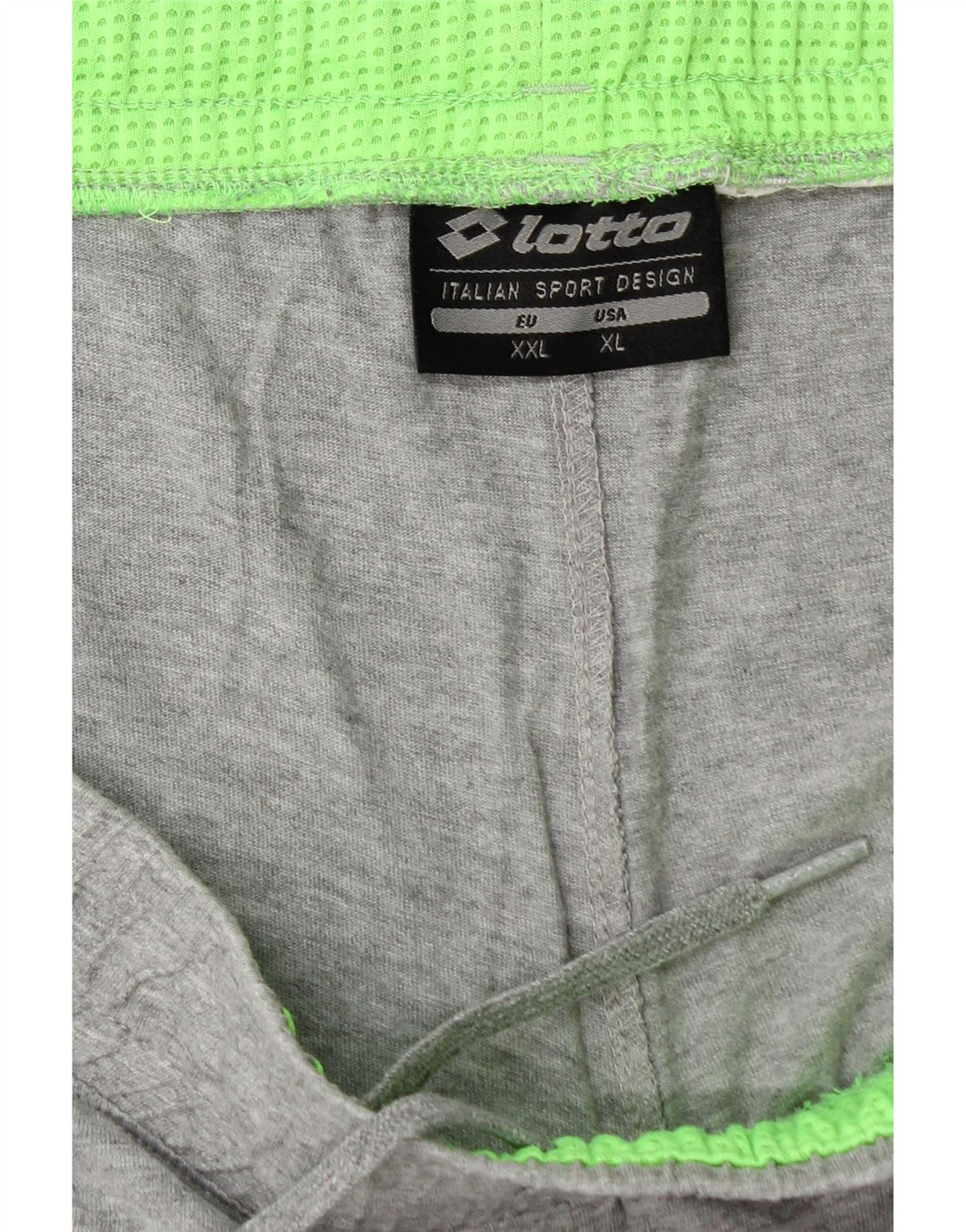Pantaloncini sportivi grafici da uomo Lotto 2XL Grigi