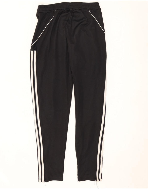 Pantaloni da tuta Adidas da uomo slim fit medio poliestere nero