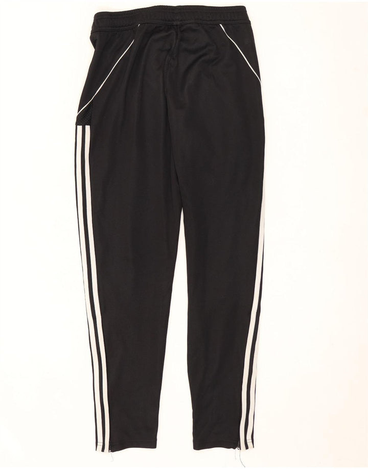 Pantaloni da tuta Adidas da uomo slim fit medio poliestere nero