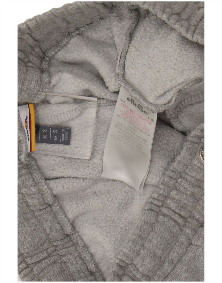 Pantaloncini sportivi grafici da uomo Ellesse piccoli in cotone grigio