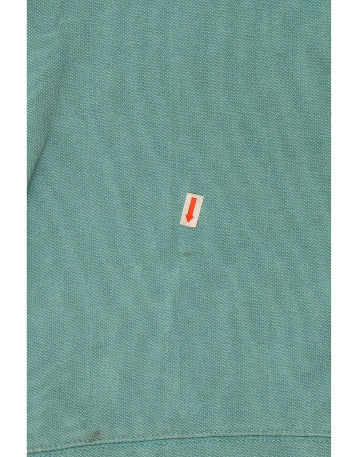 Felpa da uomo con collo con zip Fat Face Maglione XL Cotone turchese