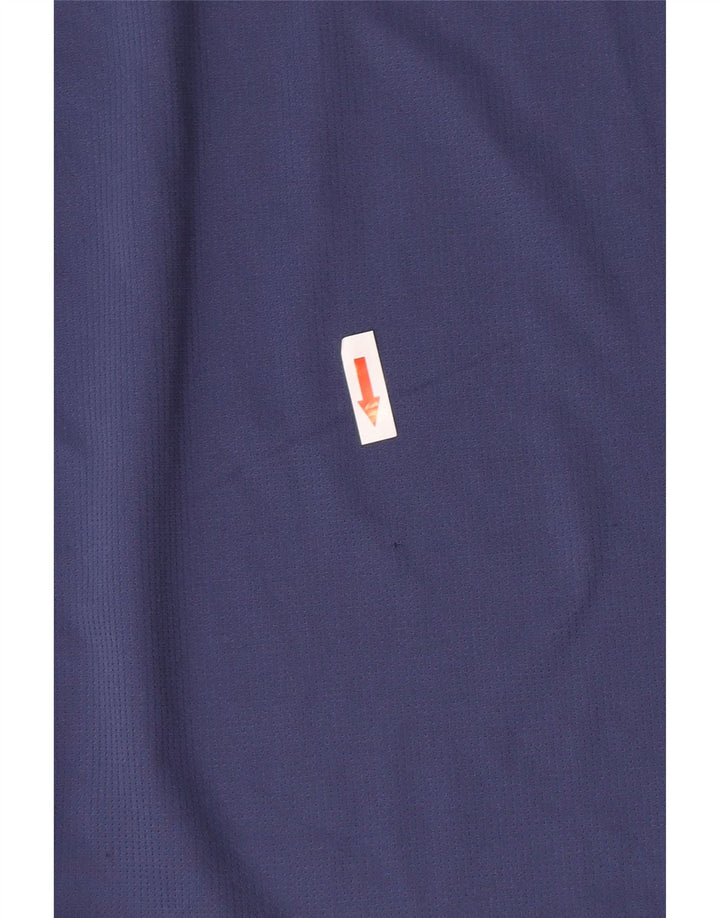 Maglietta Adidas Aeroready da uomo, piccola, in poliestere blu navy