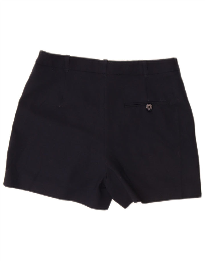 Pantaloncini chino da donna Zara medi W28 in cotone blu navy