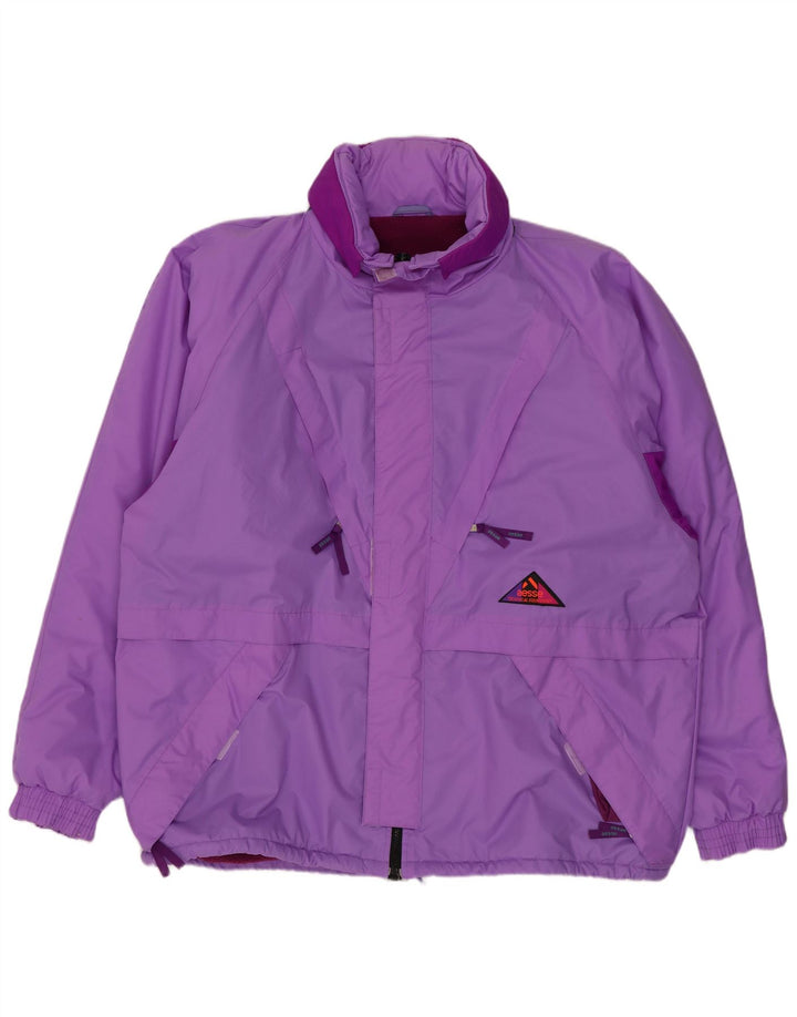 Giacca da sci da uomo con cappuccio AESSE UK 42 XL Viola