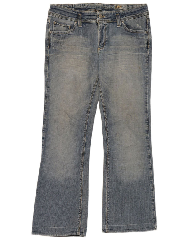 Jeans Lee Heritage Bootcut da donna US 13/14 Large W34 L30 Cotone blu