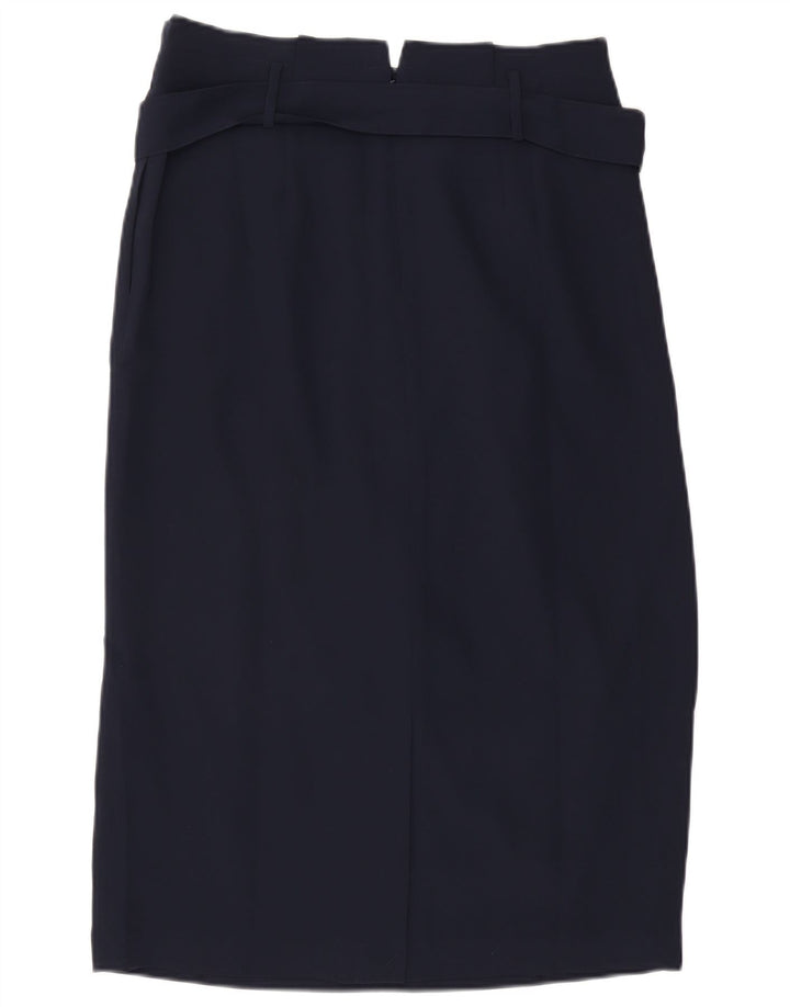 Gonna longuette da donna Boden UK 14 Large W32 poliestere blu navy