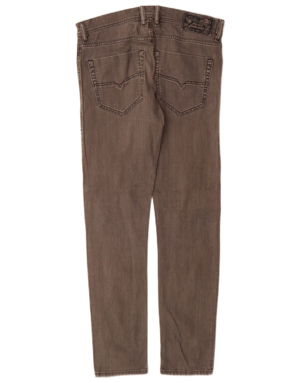 Diesel Uomo Tepphar Carrot Jeans Slim W28 L30 Cotone Grigio