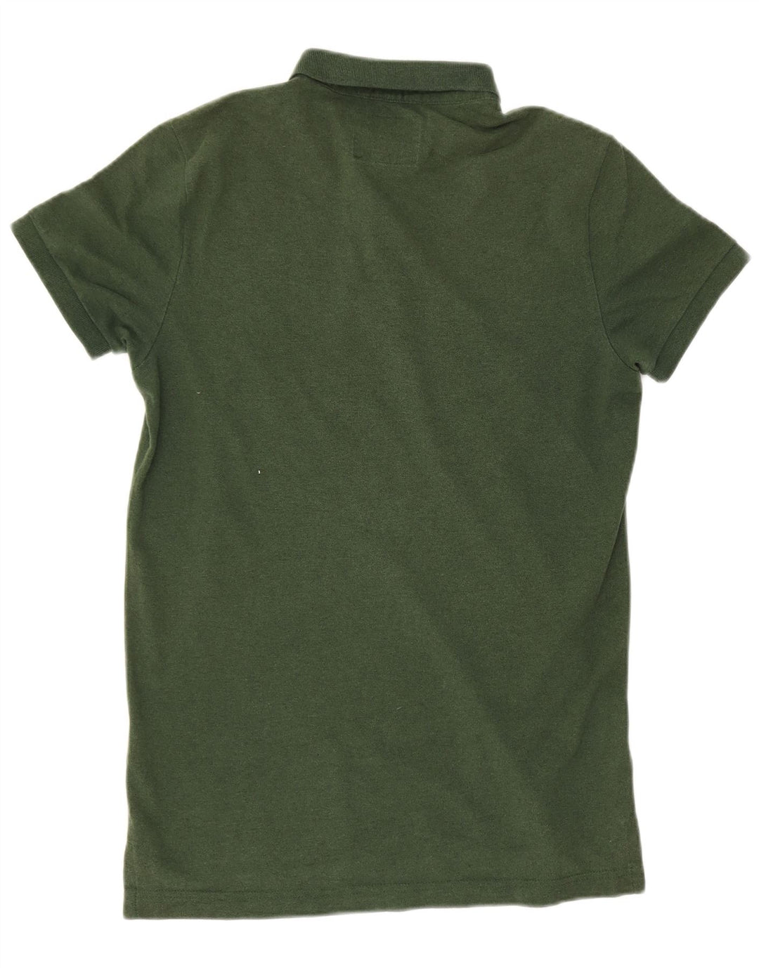 Polo Hollister da uomo piccola in cotone verde