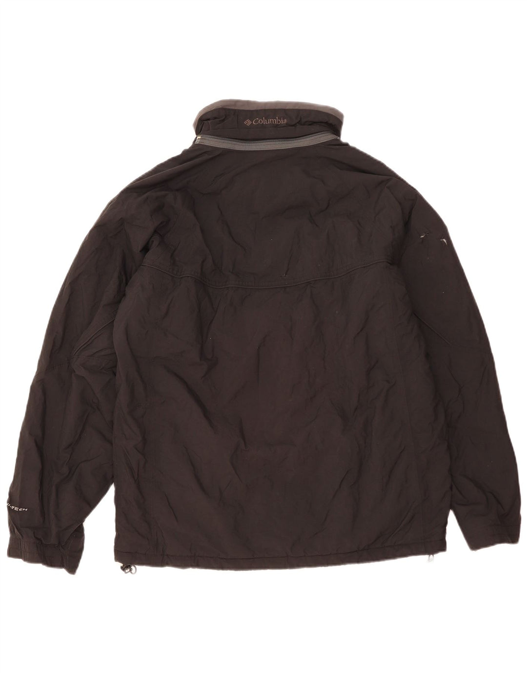 Giacca a vento da uomo Columbia UK 38 nylon nero medio