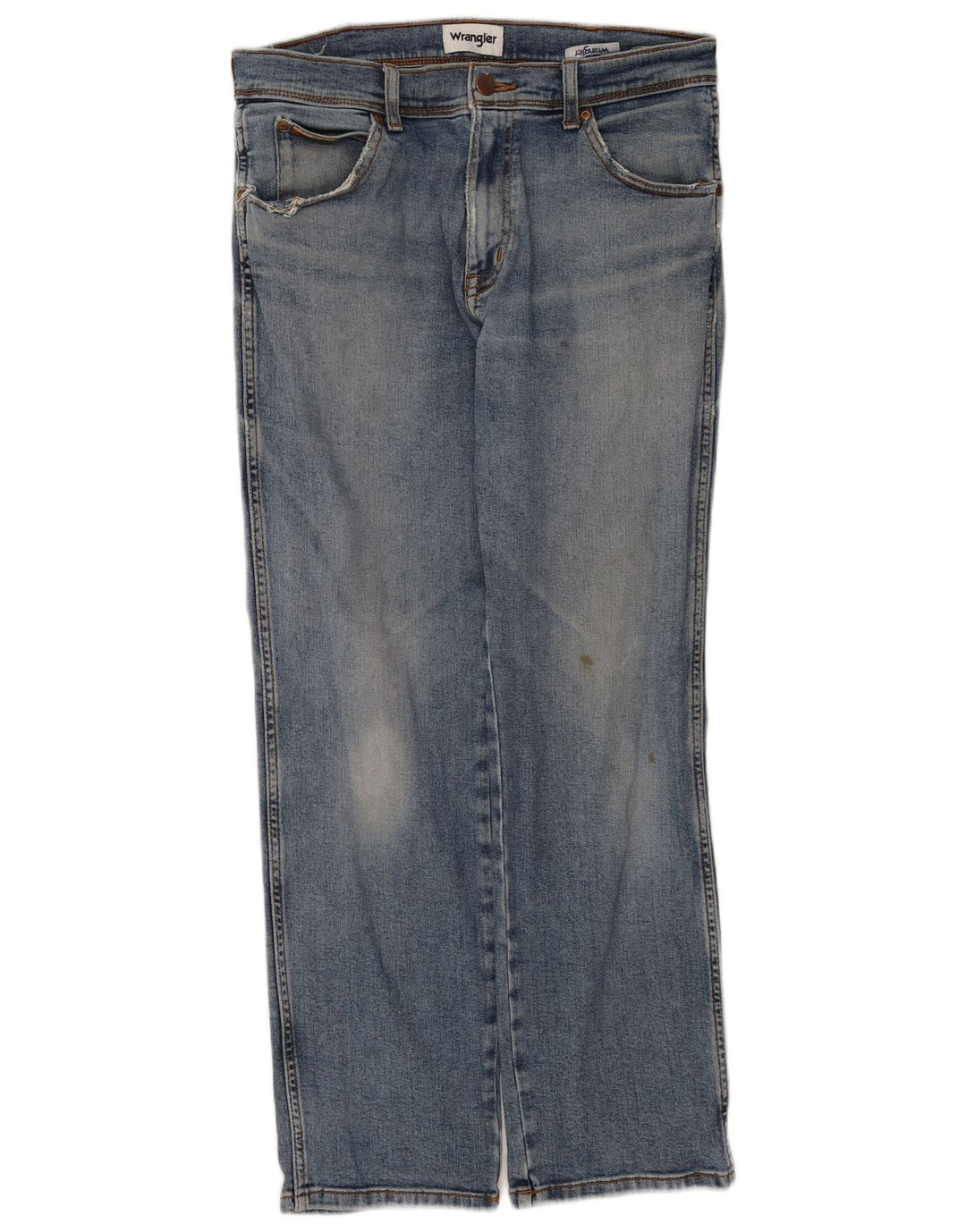 Jeans dritti da uomo Wrangler Texas W32 L30 cotone blu