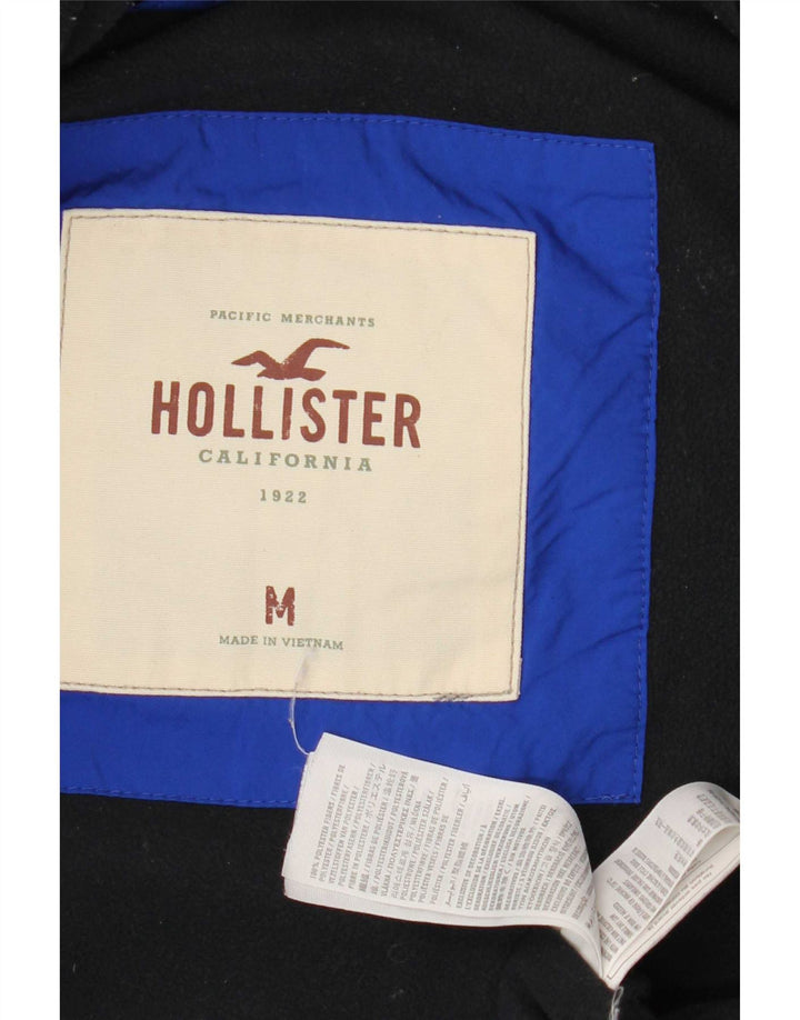 Gilet imbottito da uomo Hollister UK 38 poliestere blu medio