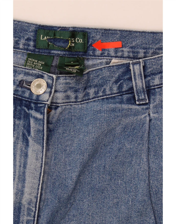 RALPH LAUREN Womens Denim Shorts US 6 Medium W28 Blue Cotton Vintage Ralph Lauren and Second-Hand Ralph Lauren from Messina Hembry 