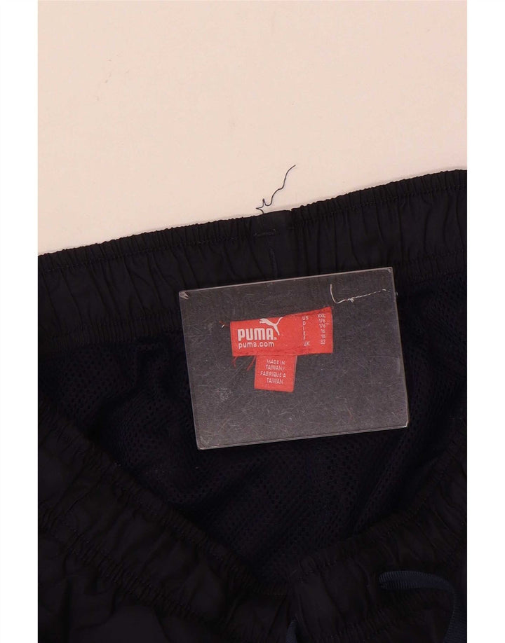 Pantaloni da tuta da uomo Puma Medium Blu Navy Colorblock