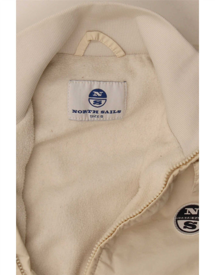 Giacca bomber da donna North Sails UK 10 Small in poliammide bianco sporco